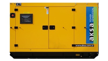 Генератор дизельний 3 фази (400/231В), 80.00 кВт., AKSA (APD110A СІ)